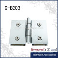 180 degree glass-glass hinge shower door hardware